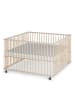 Sämann Sämann Laufgitter XXL Matratze SleepPlus Lattenrost & Sprossen sahara dust/natur