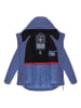 Marikoo Winterjacke Bikoo in Blue Violet with black fur