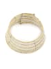 IZIA Halsband in Weiss Gold Mehrfarbig