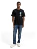 TOM TAILOR Denim Shirt in schwarz mehrfarbig - 0002