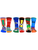 United Oddsocks Socken 3er Pack in Petrol Heads