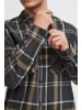 BLEND Kurzjacke BHShacket - 20715824  Modisches kariertes Langarmhemd in Grün