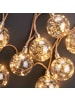 Butlers LED-Lichterkette BULB LIGHTS in Braun