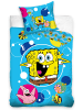 SpongeBob Kinder Bettwäsche-Set "SpongeBob Schwammkopf" in Bunt