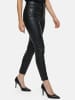 Tazzio Jeans Skinny Fit "F139" - Lederoptik - in Schwarz