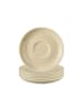 Seltmann Weiden 6er Set Teeuntertassen Terra ø 13,5 cm in Sandbeige