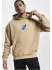 Mister Tee Mister Tee Unisex Le Papillon Heavy Oversize Hoody in unionbeige