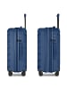 D&N South Dakota 4 Rollen Trolley M 66 cm mit Dehnfalte in navy blue