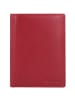 Esquire New Line Geldbörse RFID Leder 9,5 cm rot