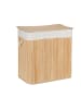 relaxdays Wäschekorb in Natur - (B)62,5 x (H)62 x (T)42,5 cm