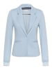 Kaffe Blazer Kinnie Regular fit in Blue Fog/Chalk Stripe