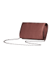 Vera Mont Clutch-Tasche unifarben in rostbraun
