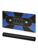 relaxdays Pokermatte in Blau/ Schwarz - 120 x 60 cm