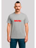 F4NT4STIC T-Shirt Koi Fish Japan Streetstyle in grau meliert
