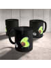 Mr. & Mrs. Panda Tasse mit Spruch Avocado Tanzen ohne Spruch in Schwarz