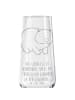 Mr. & Mrs. Panda Sektglas Wombat mit Spruch in Transparent