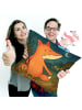 Mr. & Mrs. Panda Kopfkissen Fuchs Laterne Design ohne Spruch in Weiß