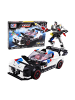 Wisam 2in1 Sportwagen Roboter Bausteine Weiß 320 Teile