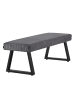 B&D Home Sitzbank DOLCE in Anthrazit- (B)140 x (H)48 x (T)48 cm