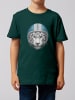 wat? Apparel T-Shirt Racing Tiger in Dunkelgrün