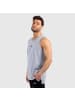 SMILODOX Tank Top Wide in Grau