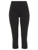 Vivance Active Caprileggings in schwarz