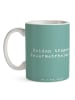 Mr. & Mrs. Panda Kaffeetasse Spruch Feuerwehrmann Helden mit Spruch in Meeresbrise