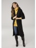 Laura Scott Longstrickjacke in schwarz