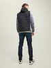 Jack & Jones Softshell Stepp Jacke mit Kapuze JJEMULTI in Grau