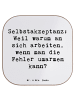 Mr. & Mrs. Panda Untersetzer Glas Spruch Selbstakzeptanz Umarmen... in Weiß