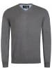 MARVELIS V-Pullover für Herren in uni