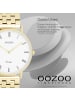 Oozoo Analog-Armbanduhr OOZOO Vintage Series gold mittel (ca. 36mm)