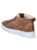 Blackstone High Sneaker in Braun