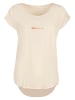 F4NT4STIC T-Shirt Kanagawa Wave Blue V2 in Whitesand