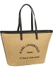 Karl Lagerfeld Shopper K/RSG Raffia in Natural
