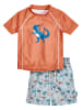 Playshoes UV-Schutz Bade-Set Dino in ocker