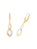 Amor Ohrhänger Gold 585/14 ct in Bicolor