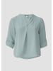 QS Bluse in 7217_helles petrol