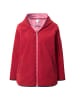 Ulla Popken Sweatjacke in marsalarot
