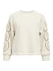 Object Sweatshirt in White Sand