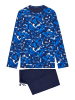 HOM Long Sleepwear Madrague in navy print