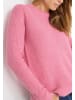 Cecil 'Pullover mit Strukturdetails' Rosa