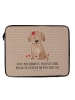 Mr. & Mrs. Panda Notebook Tasche Hund Dame mit Spruch in Hundeglück