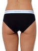 Yenita® Bikinislips (3er Set) Modern-Sports-Collection in schwarz-grau-weiss