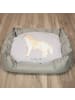 Mr. & Mrs. Panda Hundebett Golden Retriever Lebensretter ohne Sp... in Grau Pastell