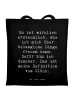 Mr. & Mrs. Panda Shopping Tasche Spruch Dankbarkeit für kleine D... in Schwarz