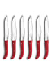 Amefa Steakmesser Set ROYAL STEAK in rot