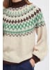 b.young Strickpullover BYMARITNE JACQUARD JUMPER - 20813540 in grau