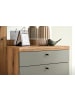 Furn.Design Garderoben-Set 3-teilig Evoke Eiche, Salbei, Garderobenkombination skandinavisch