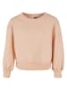 Urban Classics Sweater in papaya melange